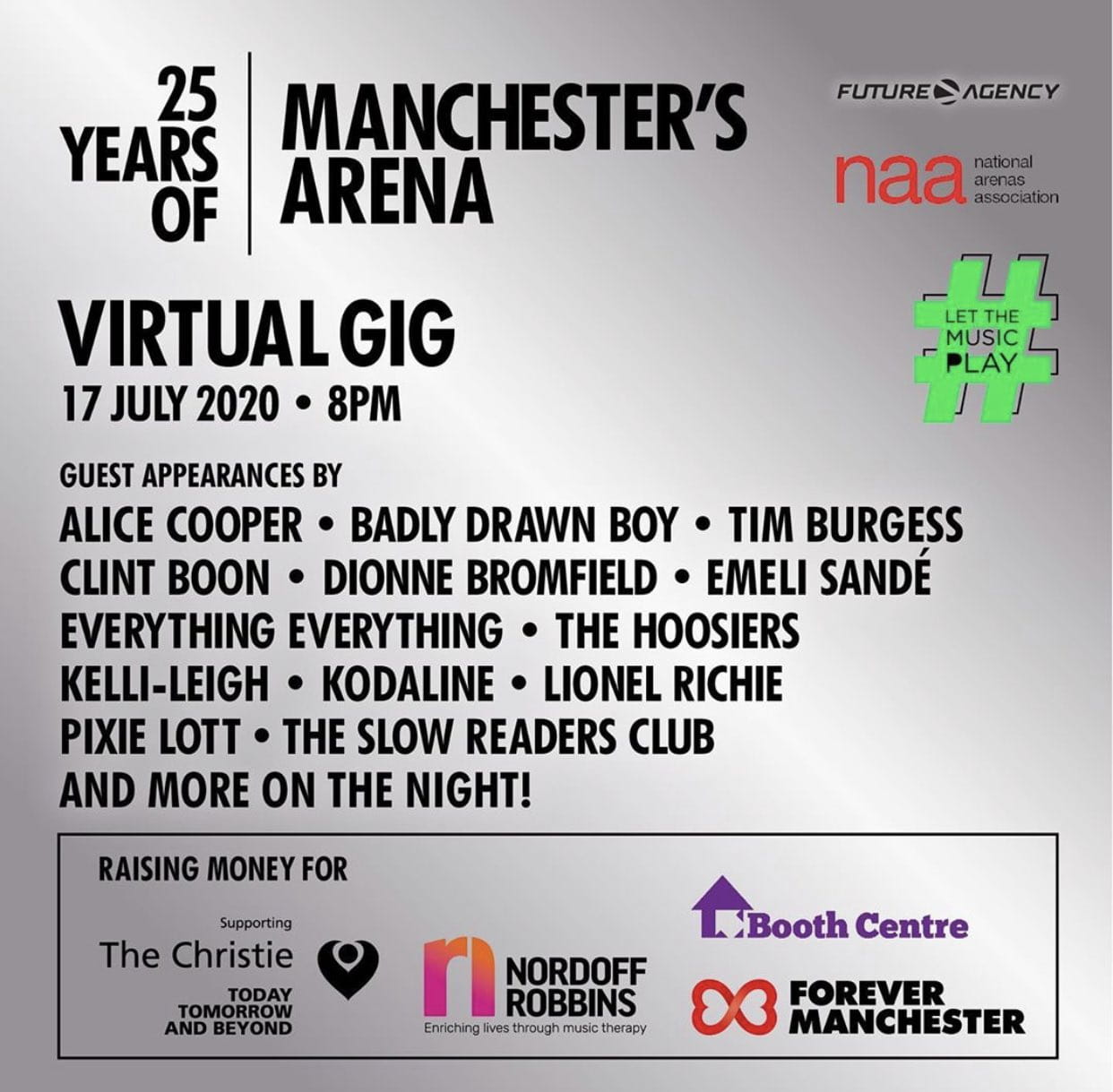 Manchester Arena lineup