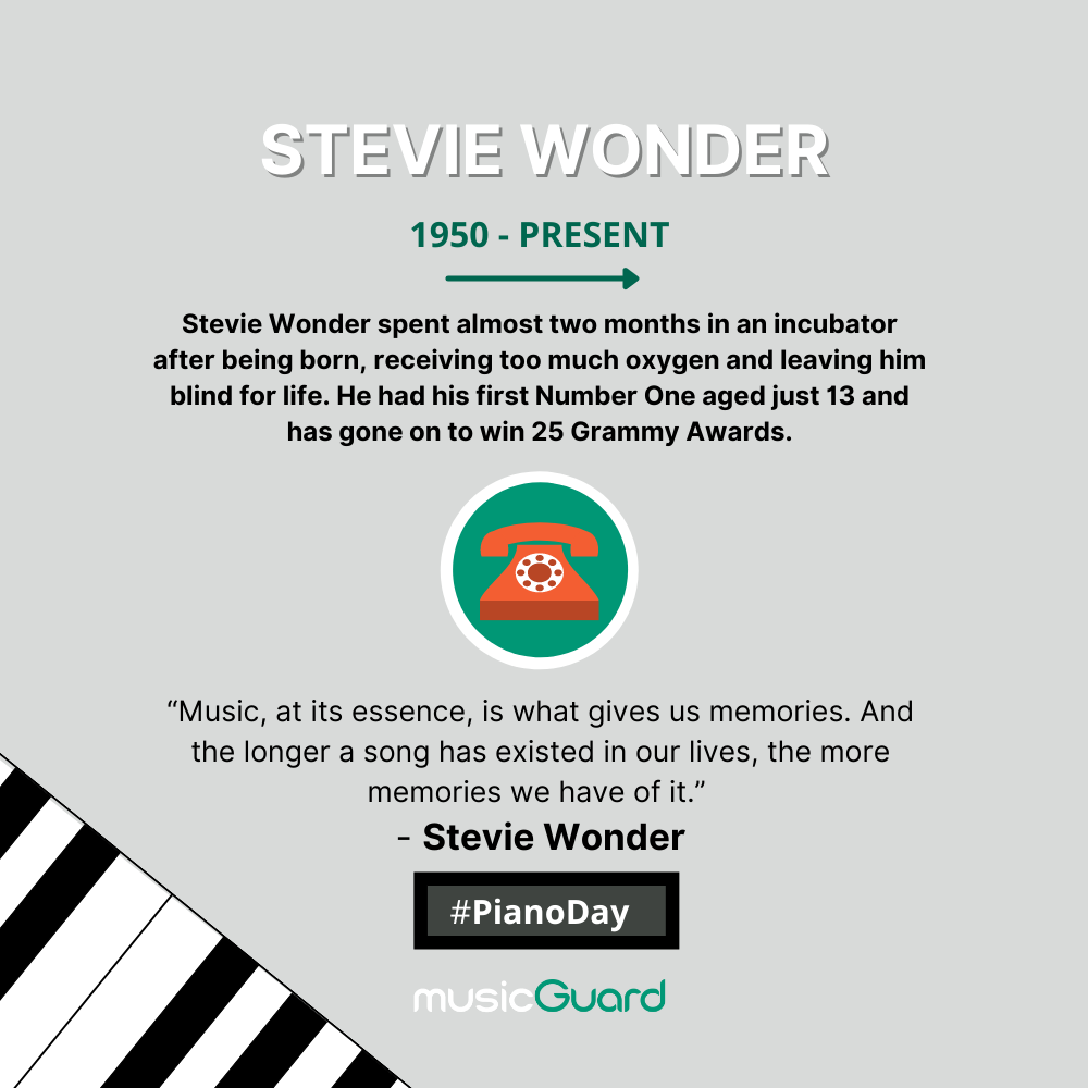 Stevie Wonder facts