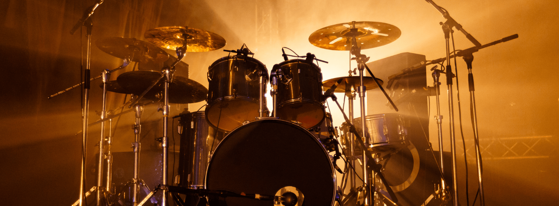 Image of a drum set